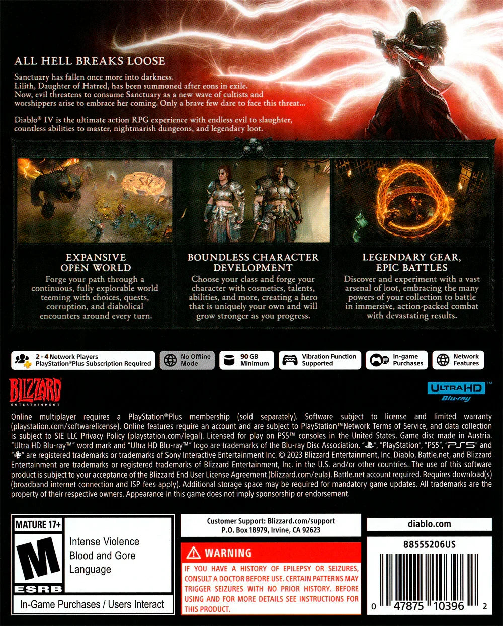 Diablo IV - (New) (Playstation 5)