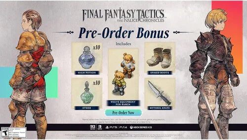 Final Fantasy Tactics: The Ivalice Chronicles - (New) (Playstation 5)