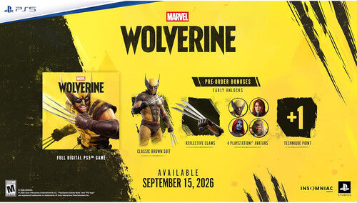 Marvel's Wolverine - (New) (Playstation 5)
