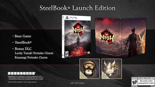 Nioh 3 - SteelBook Launch Edition - (New) (Playstation 5)