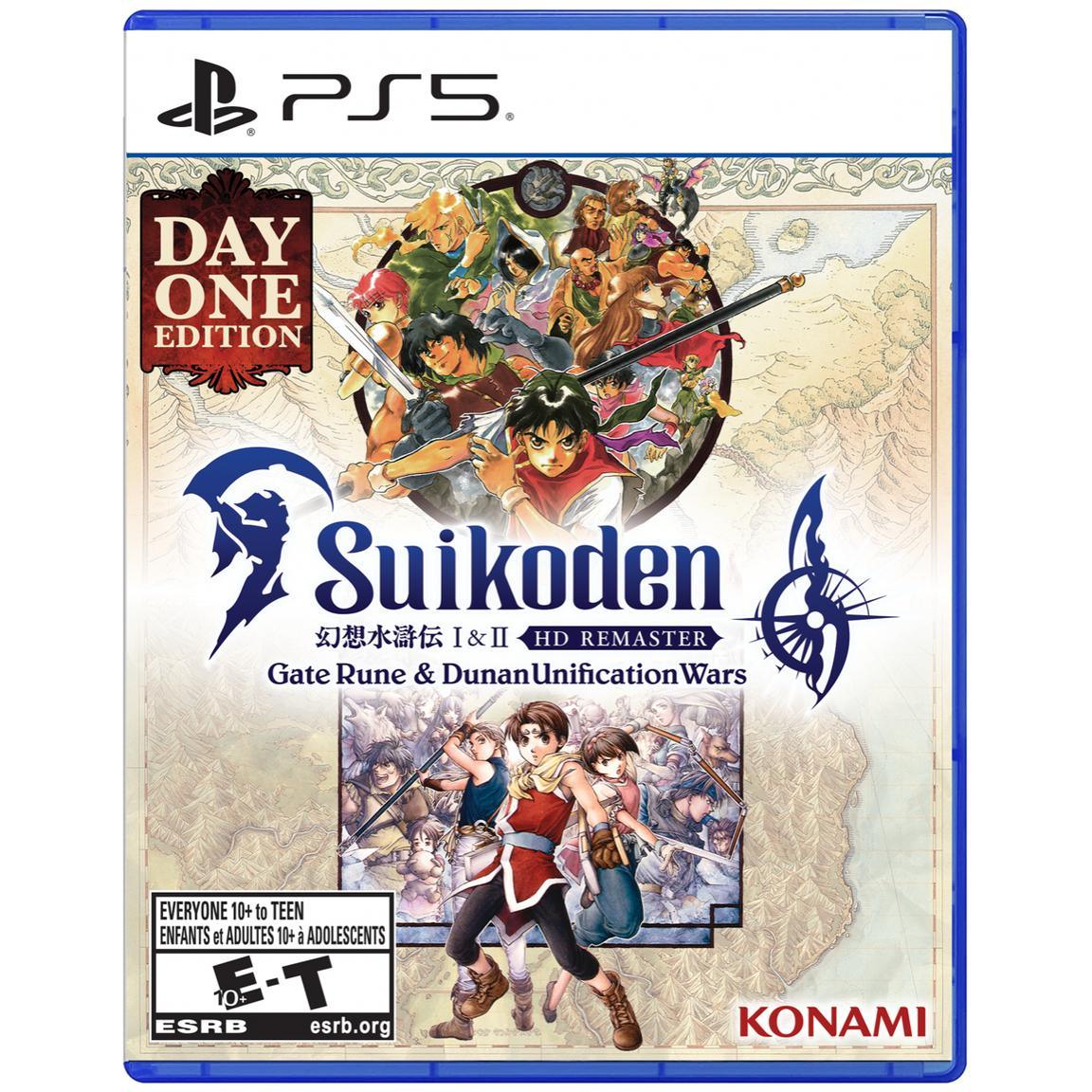 Suikoden I & II HD Remaster Day One Edition - (New) (Playstation 5)
